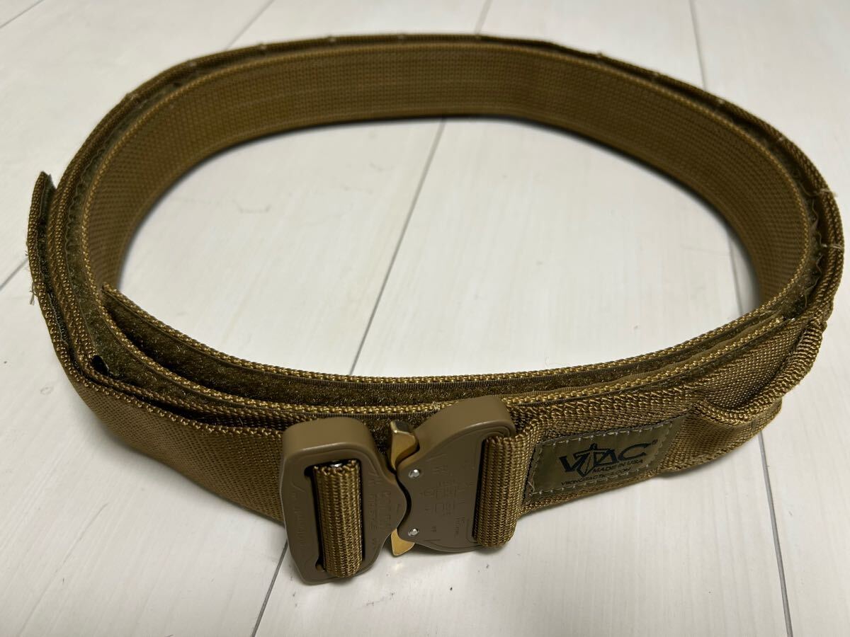 タフプロダクツ製 実物EPタクティカルベルト コヨーテ 中古品 タフプロダクツ製 実物EPタクティカルベルト コヨーテ 中古品