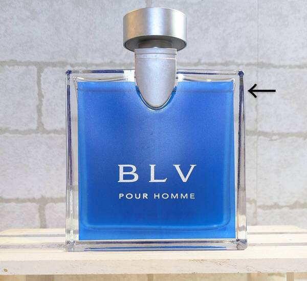 日本語表記 100ml ほぼ満量 ブルガリ ブルー プールオム オードトワレ