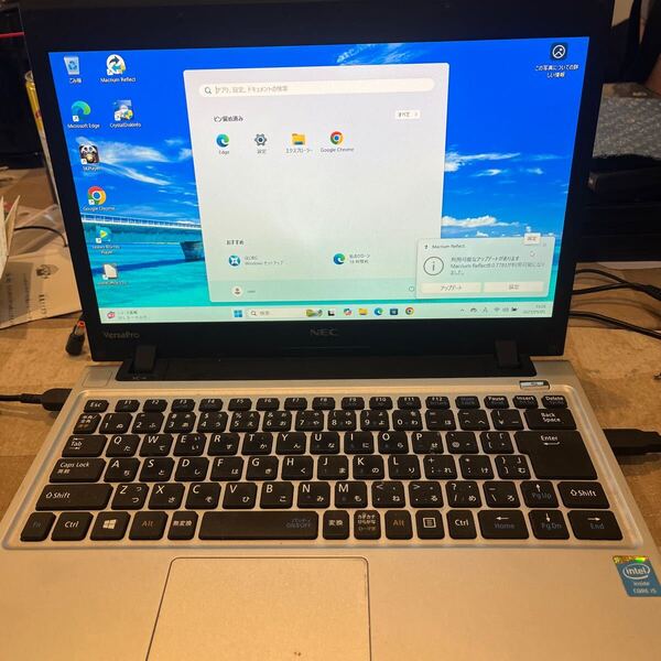 爆速SSD搭載PC-VK26MCZDH/10GB/240GB SSD/DVD/wifi/Windows 11HOME(24H2)