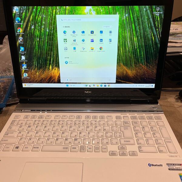 LL850NSW/Core i7/8GB/750 HDD+32GB SSD/ BD/wifi/Windows 11HOME(24H2)/フル HD/タッチパネル