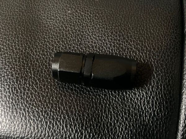 在庫あり 即納 AN6 オイルクーラー ホースエンド フィッティング 0° ストレート #6 検 アールズ アクティブ PLOT Setrab アルミ ブラック