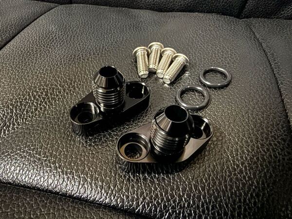 ボルト付き ゼファー400 オイルクーラー 取り出し AN6 #6 フィッティング ホース アクティブ アールズ 対応 ZR400C C1-C7 ゼファー550