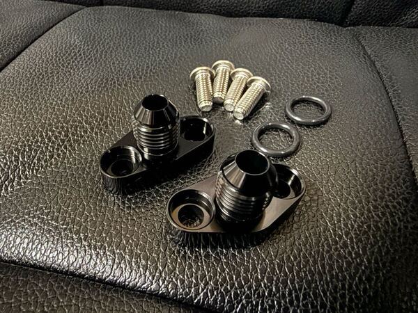 ボルト付き ゼファーχ オイルクーラー 取り出し AN6 #6 フィッティング ホース アクティブ アールズ 対応 ZR400C G1-G9 G6F-G8FA カイ