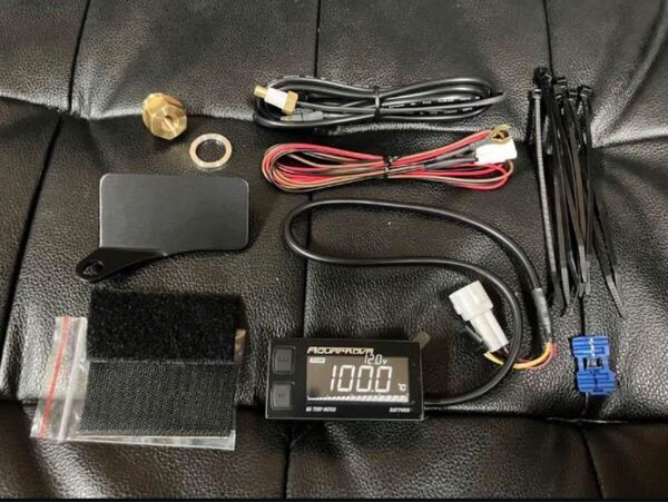 在庫あり GS400 デイトナ ハイグレード テンプメーター セット 油温計 デジタル メーター 真鍮 GS400E GS425 全年式 油温 HG 検 ヨシムラ