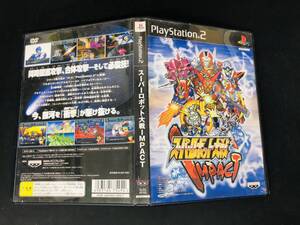 【PS2】 スーパーロボット大戦 IMPACT スーパーロボット大戦 インパクト 即売り!