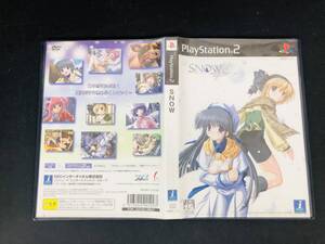 【PS2】 SNOW スノー 即売り!