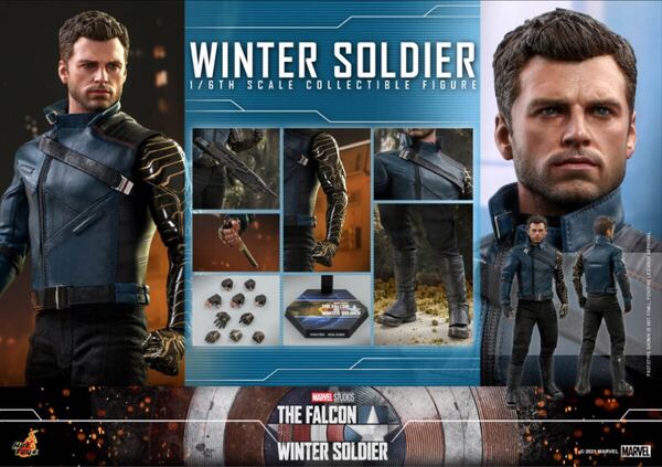 【ホットトイズ】ウィンターソルジャー ドラマ版 美品 サンダーボルツ マーベル アベンジャーズ スターウォーズ バットマン