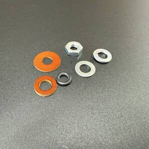 MADE IN JAPAN Z650 KZ650 ザッパー Z750FX 2型 Z1100R セルモーター用 絶縁ワッシャー Оリング ナット ワッシャー セット 新品