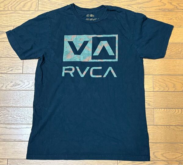 RVCA MEN’S SHORT SLEEVE T-SHIRTS size-M(着丈68身幅54) 中古 送料無料 NCNR