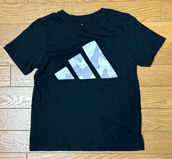 adidas KID’S SHORT SLEEVE T-SHIRTS size-S(着丈47身幅40) 中古(美品) 送料無料 NCNR