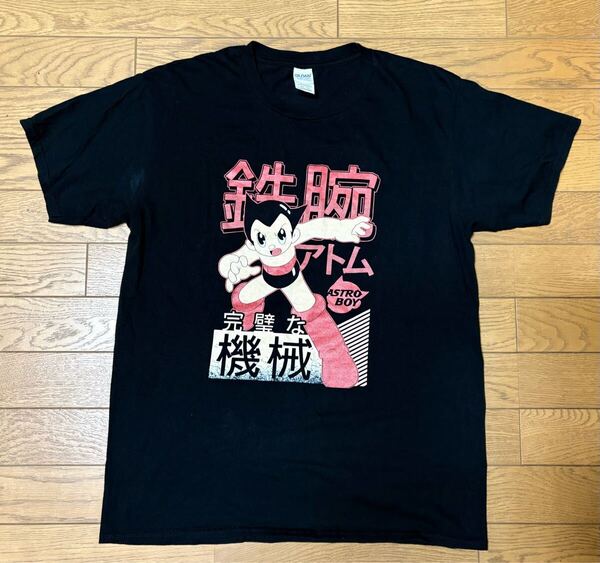 鉄腕アトム MEN’S SHORT SLEEVE T-SHIRTS size-L(着丈67身幅50) 中古(美品) 送料無料 NCNR