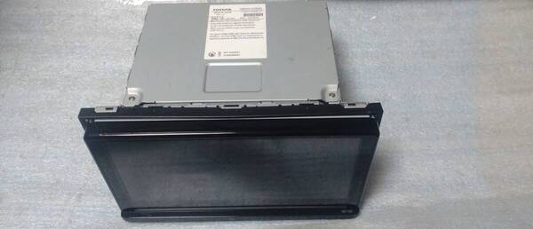 ☆NSZT-Y68T ジャンク品 セキュリティロック品 9インチ トヨタ純正 T-Connectナビ BluetoothAudio CD録音 フルセグTV DVD SD 9型 即決☆