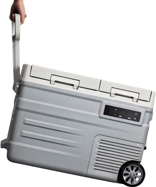 ELECAENTA 車載冷蔵庫 ポータブル冷蔵庫 UD45 40L コンプレッサー式 AC100V DC12V/24V
