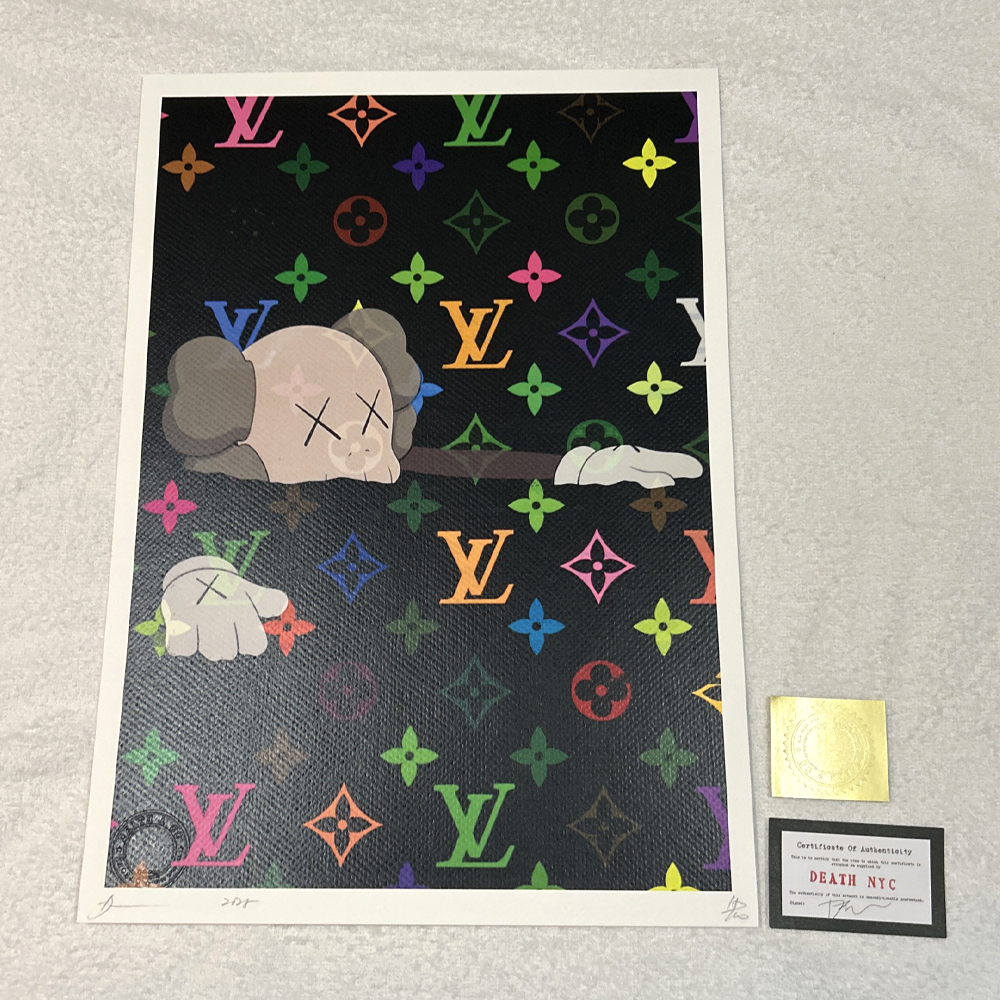 024 DEATH NYC 世界限定ポスター 現代アート ポップアート
