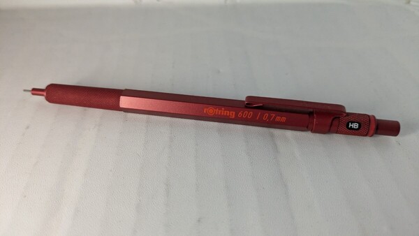 ロットリング(rOtring) シャーペン 600 マダーレッド 0.7mm 2114265