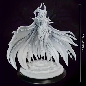 入荷!サキュバス リルム 悪魔 セクシー 女神像 天使 立ち姿 置物 組み立て
