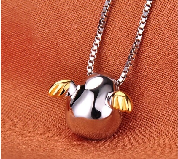 入荷!天使のたまご ネックレス 羽金 S925