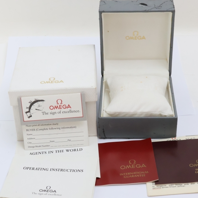 OMEGA 純正 Ω オメガ 正規 時計 ケース 箱 ボックス BOX 保護