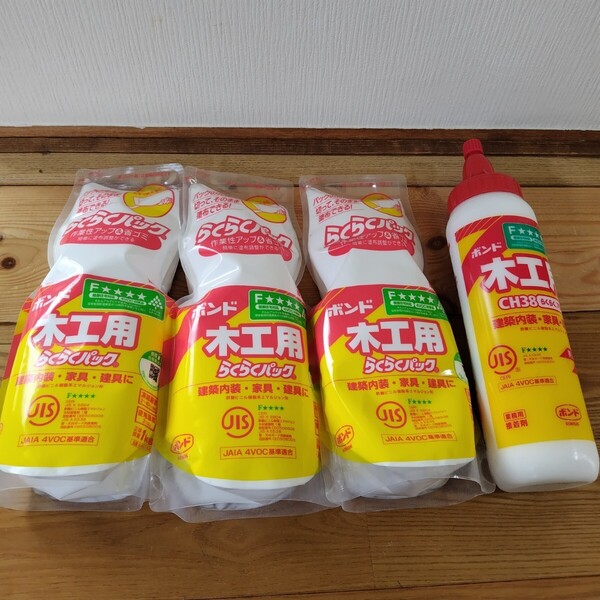 コニシ 木工用ボンド CH38 + らくらくパック