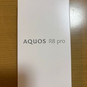 送料無料 新品未使用 AQUOS R8 pro SH-R80P SIMフリー ブラック