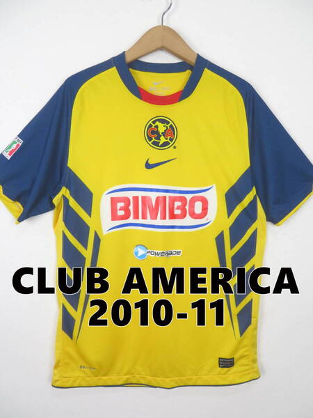 クラブアメリカ 2010‐11 ホーム ユニフォーム M ★ CLUB AMERICA NIKE ナイキ メキシコリーグ コロナビール 未使用 サッカー ゲームシャツ