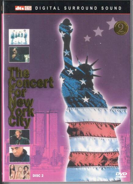 THE CONCERT FOR NEW YORK CITY, DISC2【DVD】MICKJAGGER and KEITH RICHARDS, JAMES TAYLOR, ELTON JOHN, PAUL McCARTNEY, and moer...