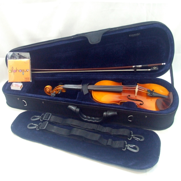 メンテ済 カールヘフナー KH66 3/4 ドイツ製 バイオリン 1980-90年代 Master Violin KH66 虎杢 未使用弓 美品セット 送料無料