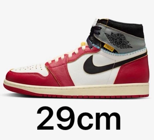 UNION × Nike Air Jordan 1 Retro High OG Chicago/Shadow 29cm