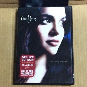 DVD + CD Norah Jones / come away with me 送料無料 輸入盤 ノラ・ジョーンズ Deluxe Edition ジャズ カントリー