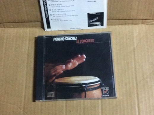 CD PONCHO SANCHEZ / EL CONGUERO 送料無料 輸入盤 日本語解説書付き ポンチョ・サンチェス Concord Picante