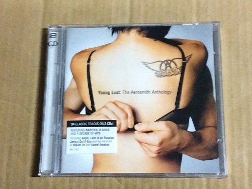 2CD Aerosmith / Young Lust 送料無料 輸入盤 2枚組 The Aerosmith Anthology エアロスミス ベスト