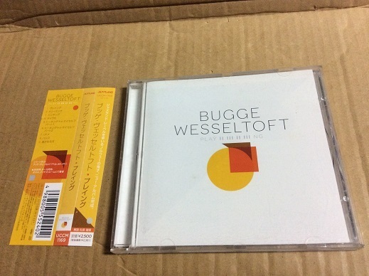 CD ブッゲ・ヴェッセルトフト / プレイング 帯付 送料無料 国内盤 BUGGE WESSELTOFT / JAZZLAND ピアノ
