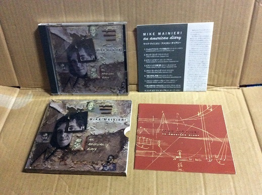 CD Mike Mainieri / An American Diary 送料無料 輸入盤 マイク・マイニエリ Joe Lovano / Eddie Gomez フランク・ザッパ