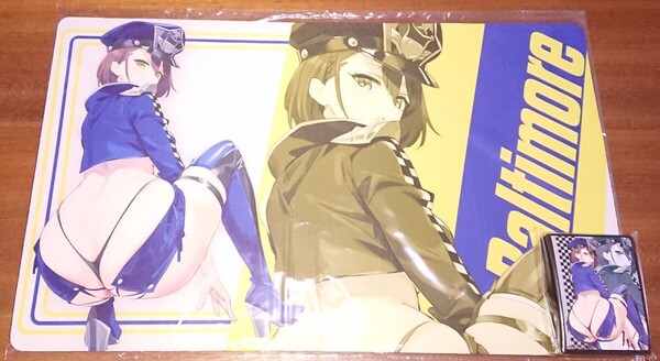 アズールレーン ボルチモア スリーブ プレイマット セット