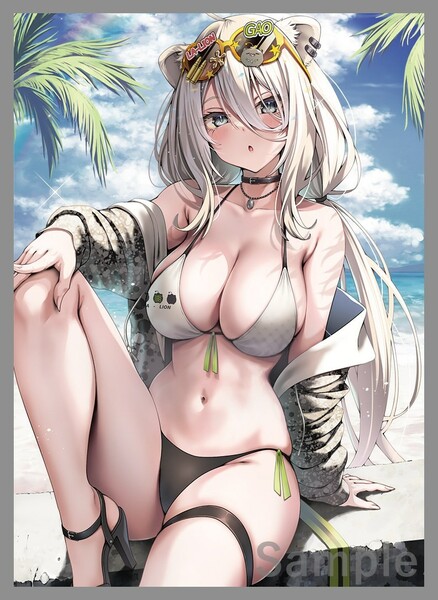 ホロライブ 獅白ぼたん スリーブ