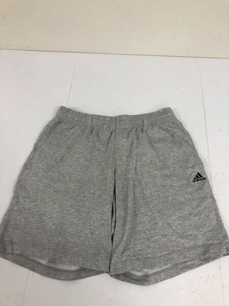 送料無料★adidas アディダス★ハーフパンツ ショートパンツ スウェットパンツ★グレー★メンズ Lサイズ#70403sjj33