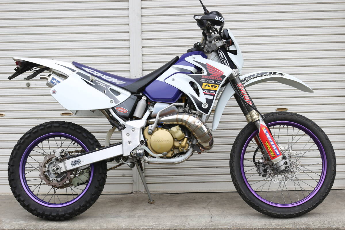 crm250ar 純正取外し品　レア品 crm250 純正 キャブレターインシュレーター - メルカリ