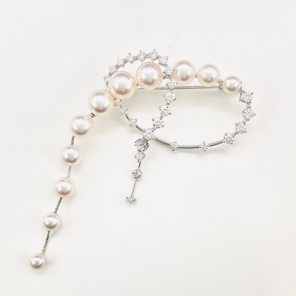 TASAKI タサキ ネックレス 田崎真珠 Tasaki K18WG 2WAY