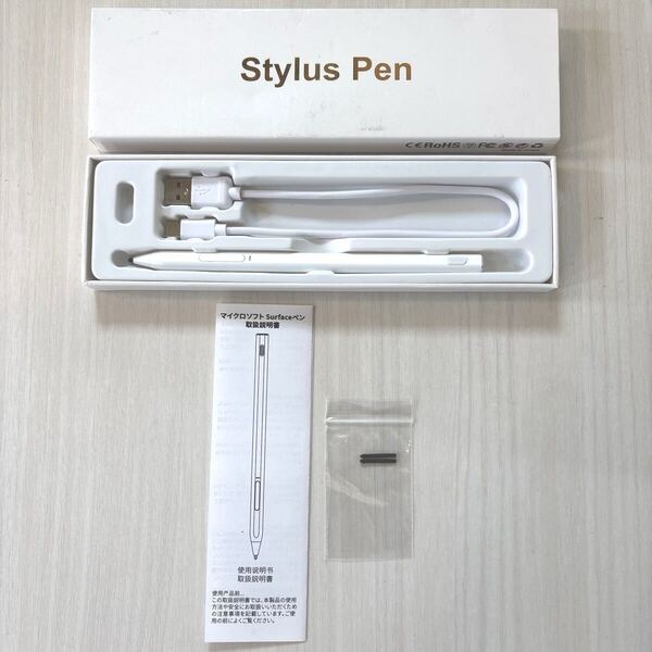 MILPROX Surface用タッチペン 4096段階筆圧 パームリジェクション 磁気吸着 消しゴム USB-C充電 Surface3/ Pro/Laptop/Book/Studio/Goなど