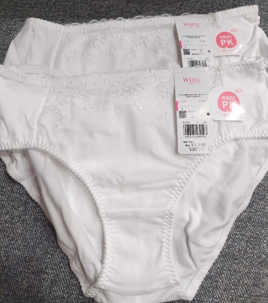 ワコールwing◇ティーン用白ショーツL ガールズショーツ 下着 女の子