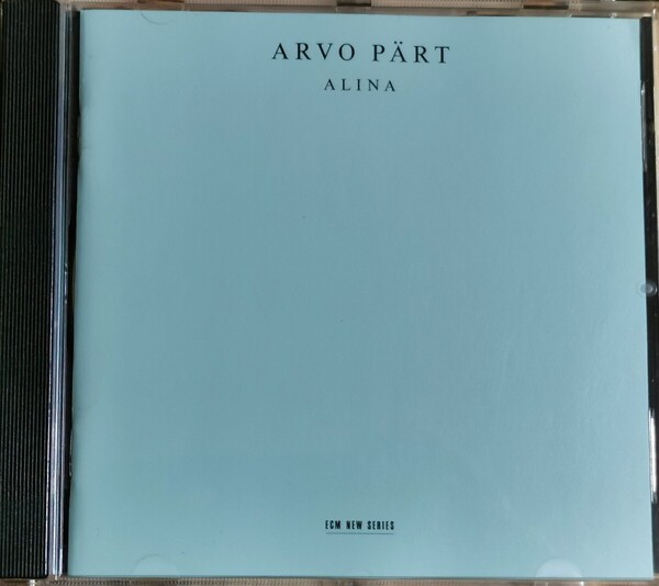 【ARVO PART/ALINA】 ECM NEW SERIES/ECM RECORDS/アルヴォ・ペルト/輸入盤CD