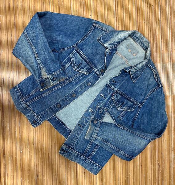 リーバイス 70505サードジャケット Levi'sインディゴ ビンテージ 60s〜70s ボタン裏525 サイズ42位