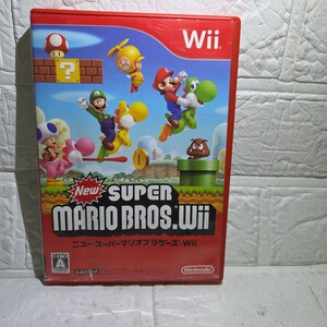 空箱として販売 、ソフトはオマケ、 取扱説明書なし New スーパーマリオブラザーズ Wii