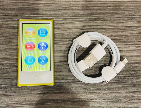 iPod nano 第7世代 16GB イエローMD476J 送料無料 Appleアイポッドナノ