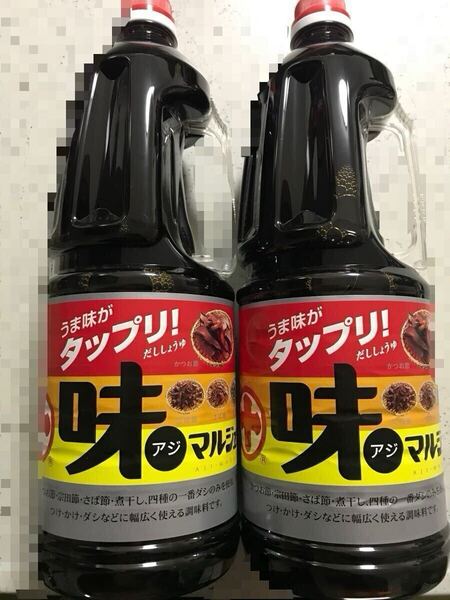 味マルジュウ1.8リットル2本