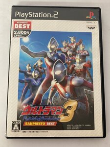 PS2 「ウルトラマン Fighting Evolution 3」 プレイステーション2 ソフト