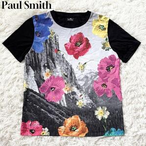 極美品 ピーエス ポールスミス 半袖Tシャツ 花柄