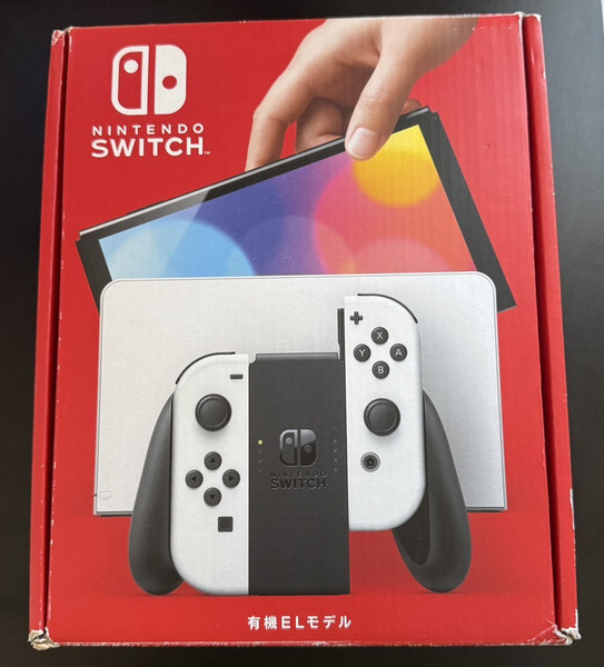 【送料無料】中古品 Nintendo Switch 有機ELモデル ホワイト