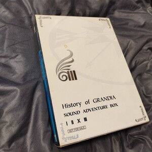 PS2 グランディア3ボックス 3とサウンドトラック History of GRANDIA III付