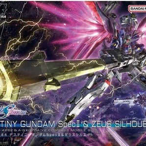 【未組立3種セット】 HG デスティニー&ゼウスシルエット + RGシラヌイパック&ゼウス接続パーツ + MGストライクフリーダム